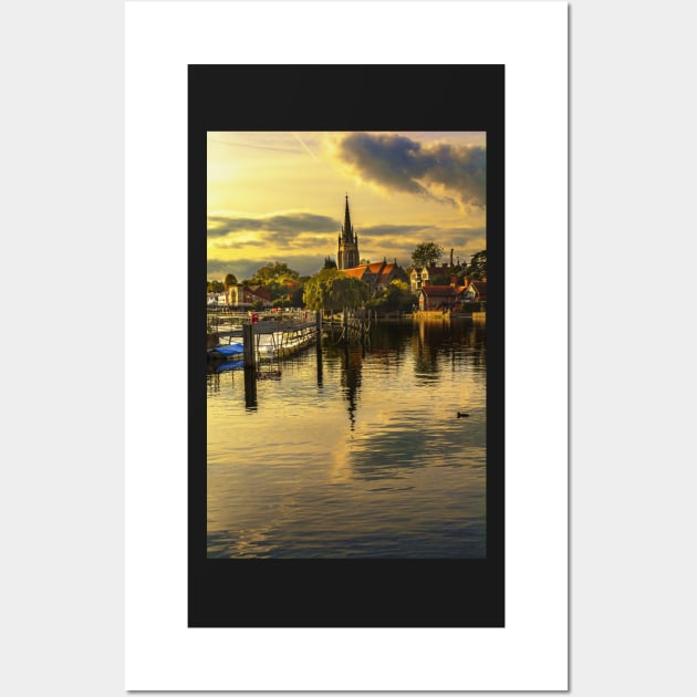 The River Thames At Marlow Wall Art by IanWL